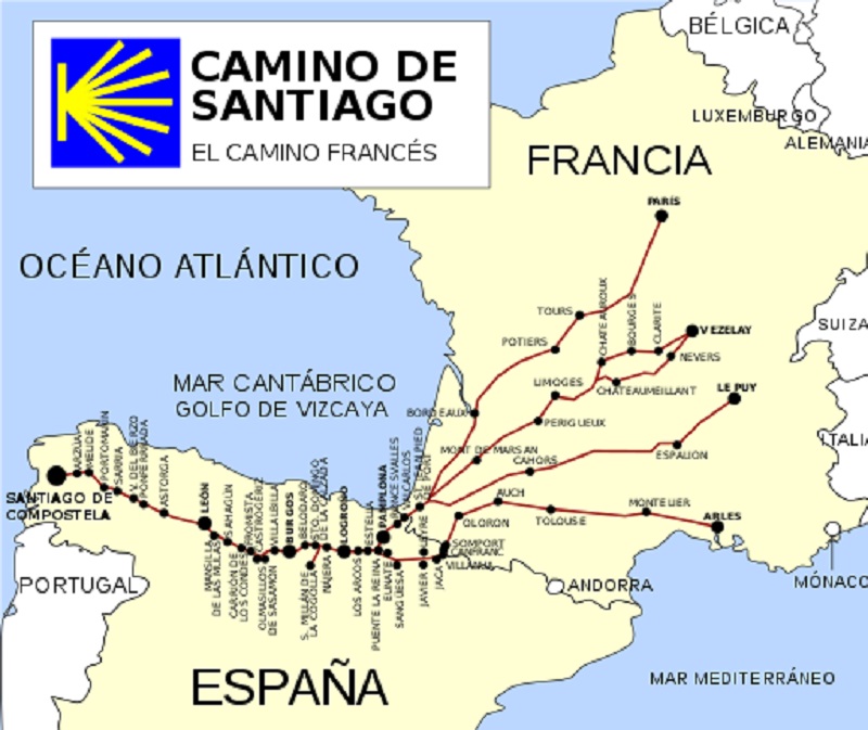 CATHOLICISME Chemin de SaintJacques de Compostelle (2) étapes et itinéraires Africa CATHOLICISME Chemin de SaintJacques de Compostelle (2) étapes et itinéraires Africa